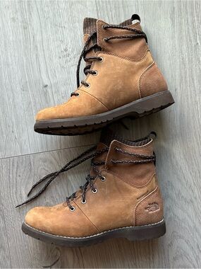 The North Face Ballard III Waterproof Lace Brown Robe Boots Size 7.5